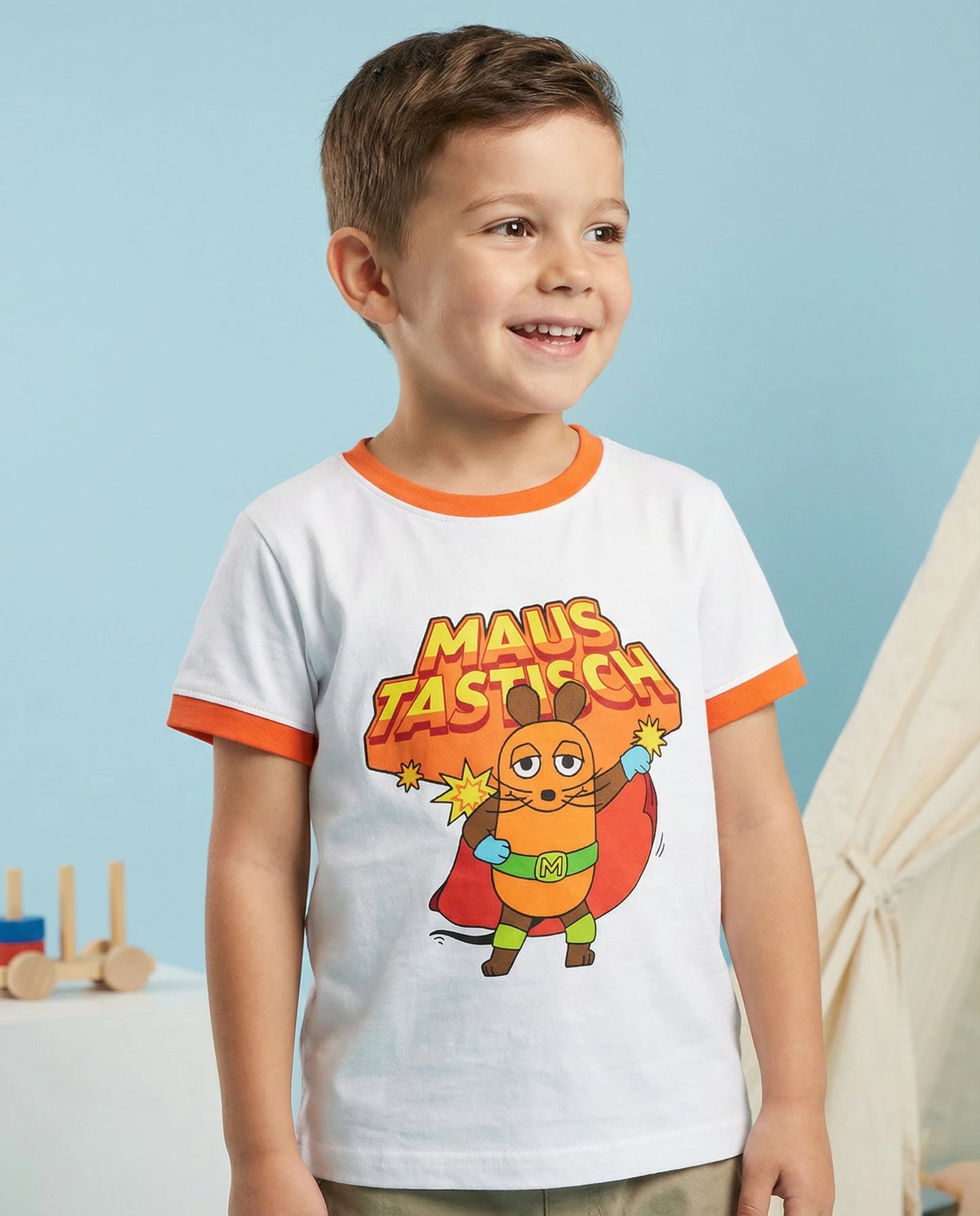 koaa – Die Maus “Maustastisch” – T-Shirt white