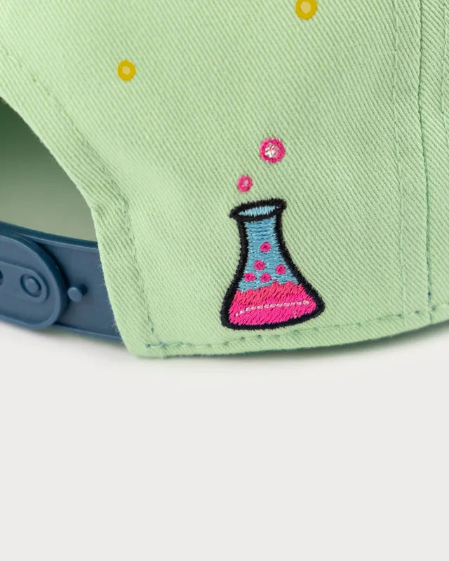 koaa – Die Maus "Chemiker" – Snapback Kids light-green/blue