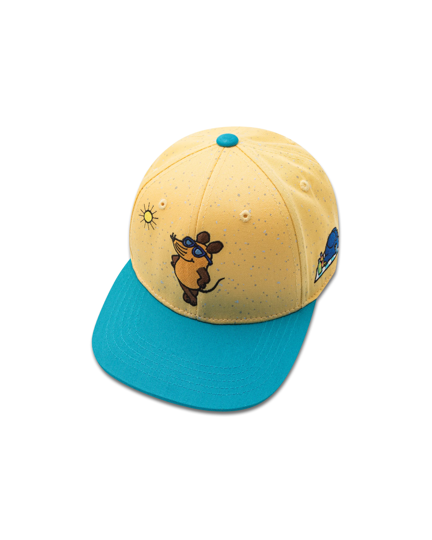 koaa – Die Maus "Beachboys" – Snapback beige/turquoise