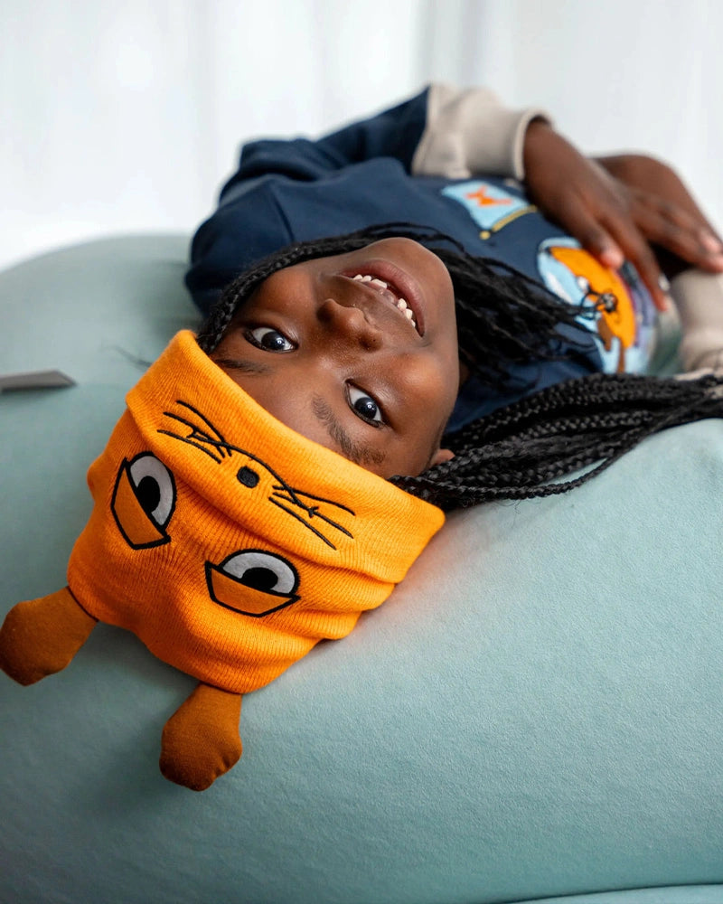 koaa – Die Maus – Mascot Beanie orange/brown