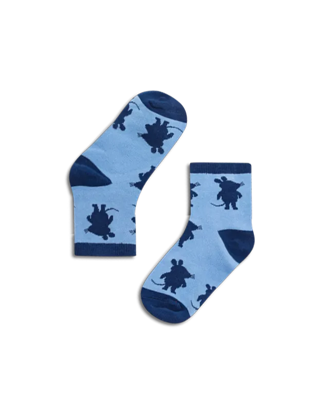 koaa – Die Maus "Silhouette" – Socks blue/navy