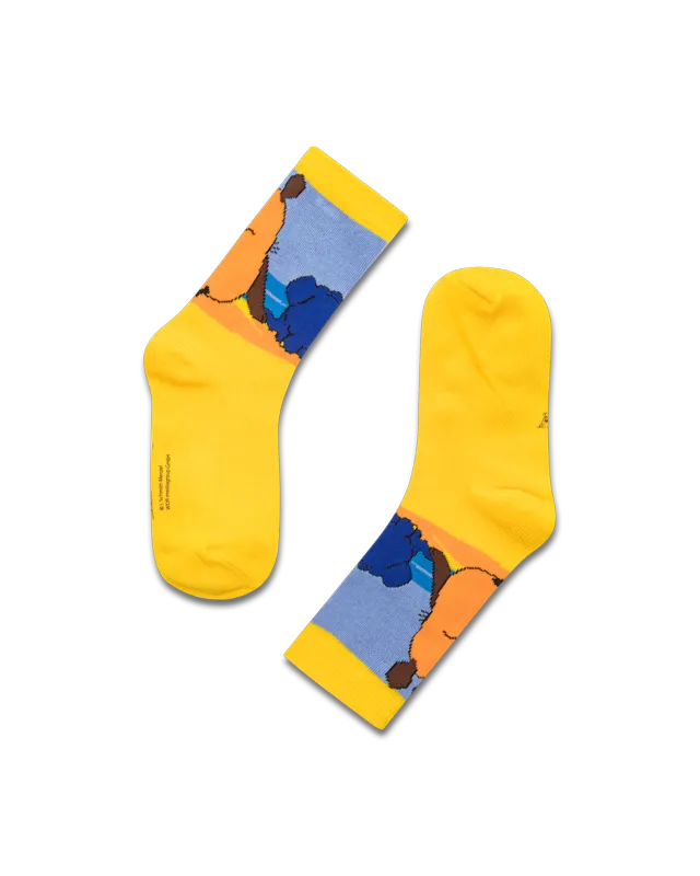 koaa – La Souris & L'Éléphant « Sunset » – Chaussettes multicolores
