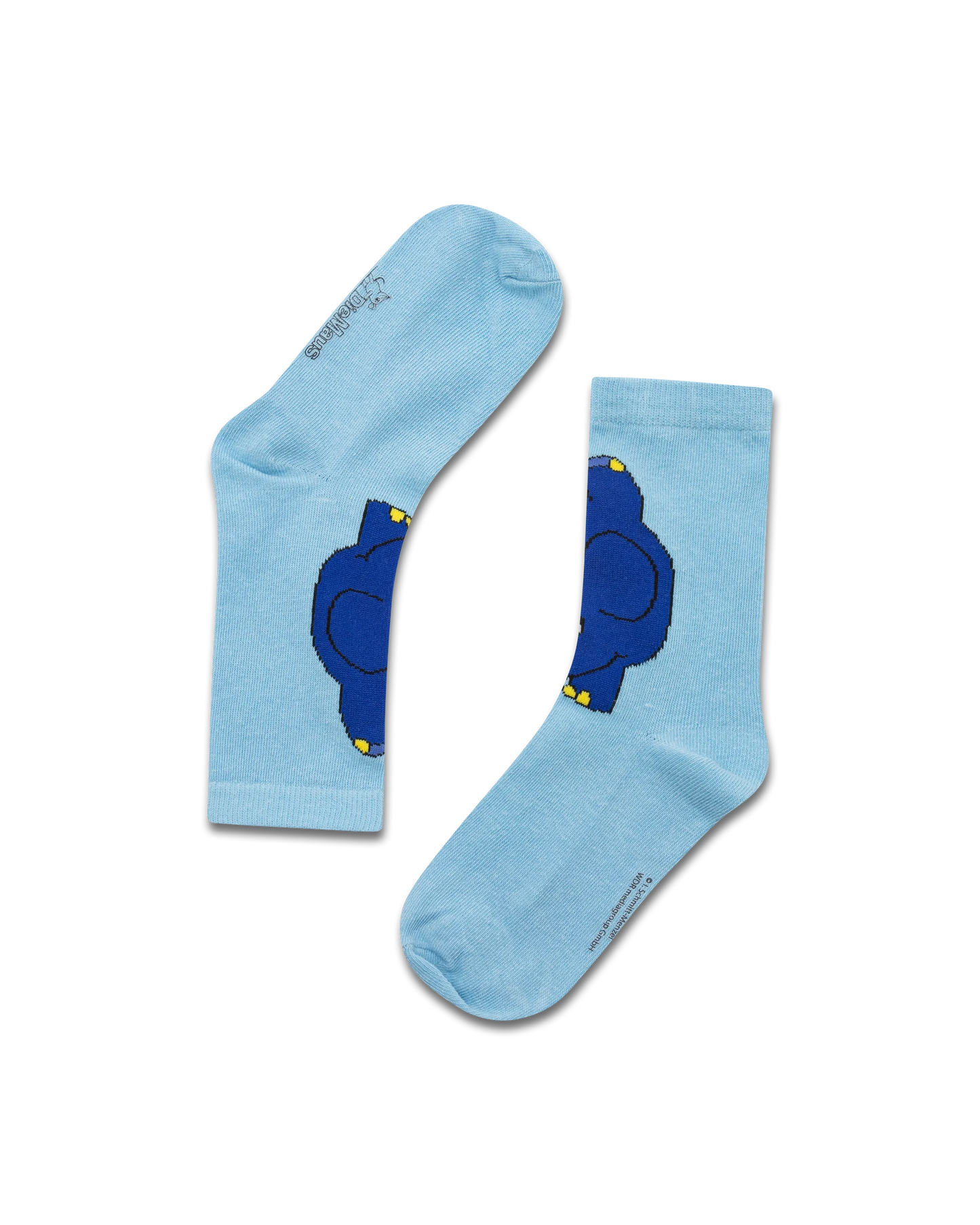 koaa – Der Elefant "Fußstand" – Socks blue