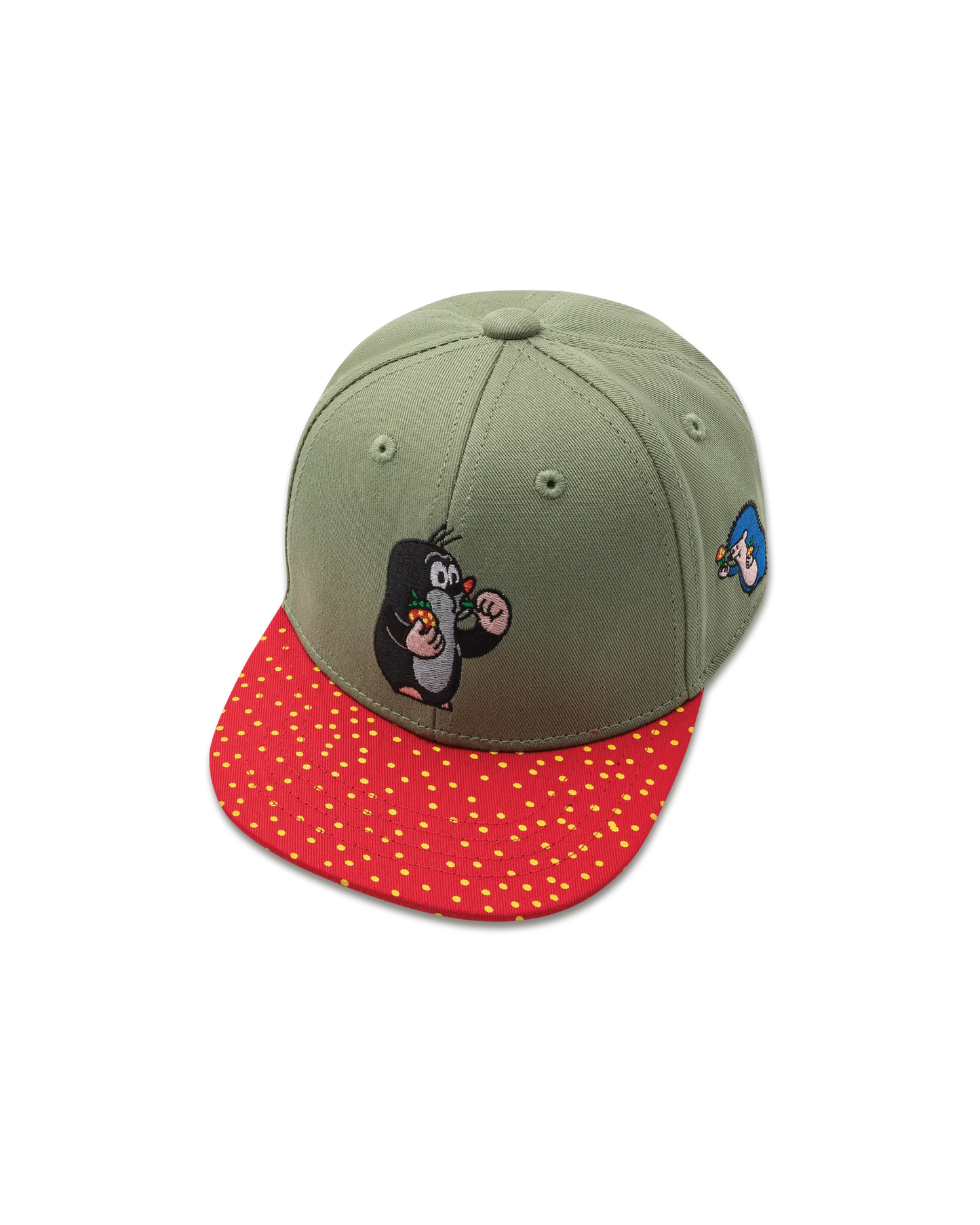koaa – Der kleine Maulwurf "Erdbeere" – Snapback green/red