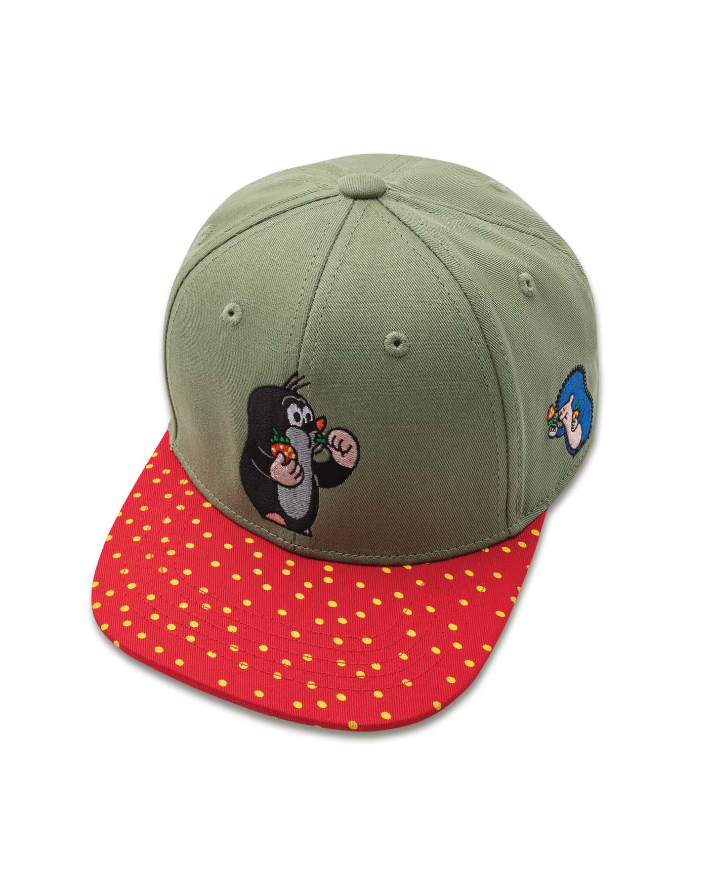 koaa – Der kleine Maulwurf "Erdbeere" – Snapback green/red