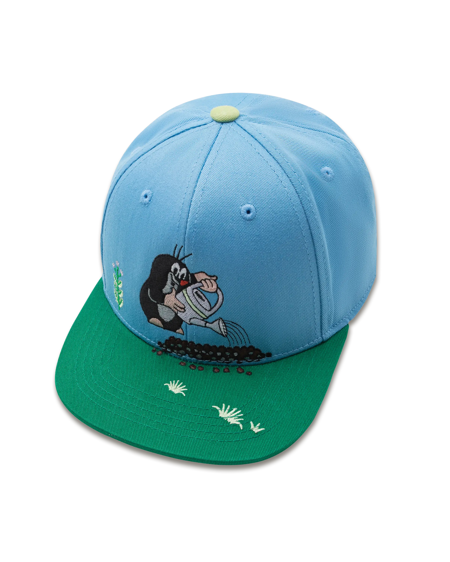 koaa – Der kleine Maulwurf "Frühling" – Snapback blue/green