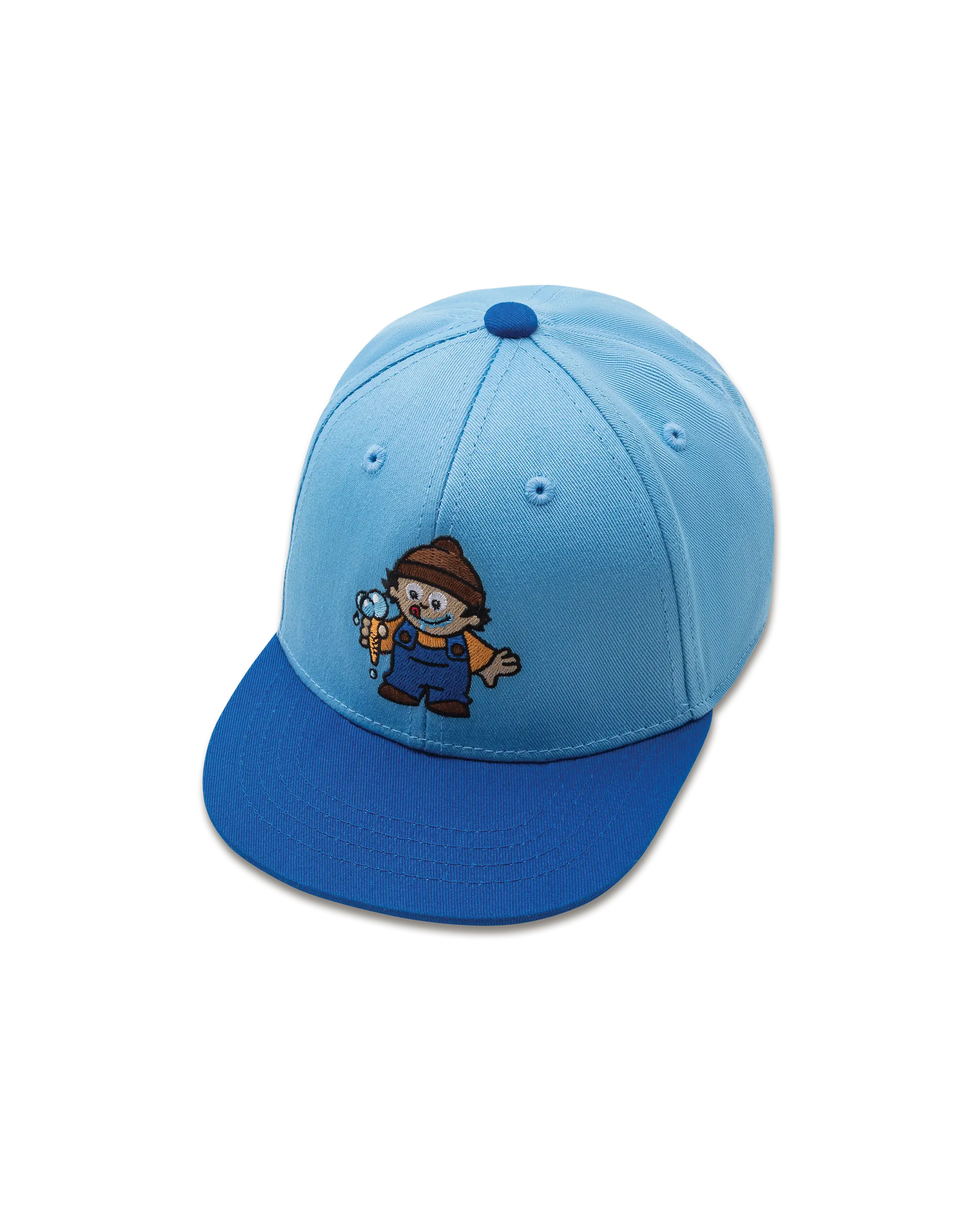 koaa – Mainzelmännchen "Anton mit Eis" – Snapback blue/navy