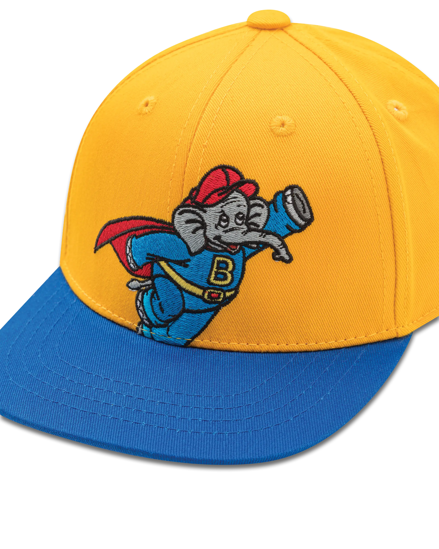 koaa – Benjamin Blümchen "Superheld" – Snapback yellow/blue
