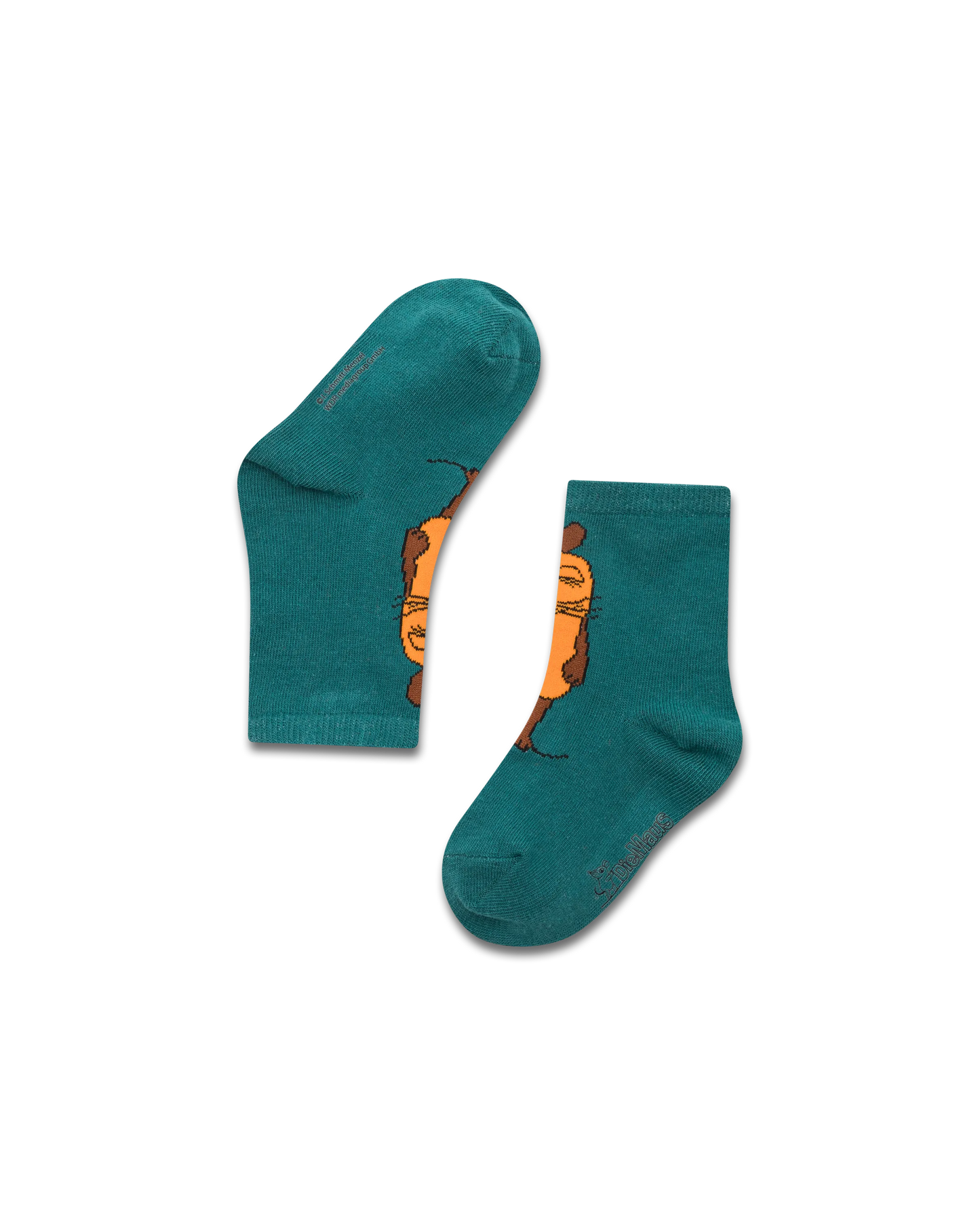 koaa – Die Maus "Zwinker" – Socks turquoise