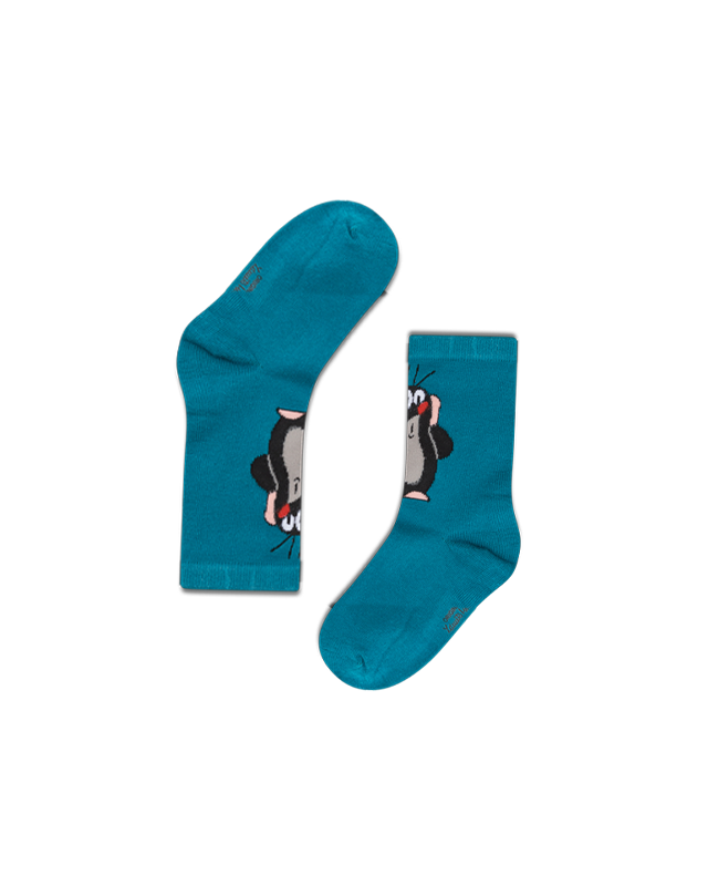 koaa – Der kleine Maulwurf "Ohh!" – Socks green