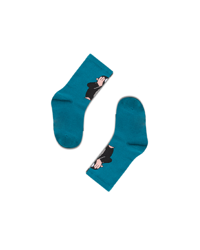 koaa – Der kleine Maulwurf "Ohh!" – Socks green