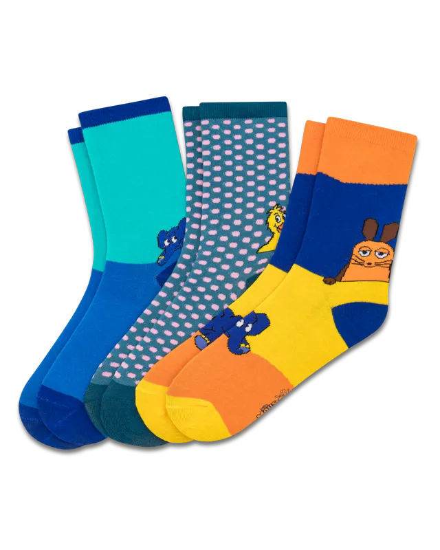 koaa – Die Sendung mit der Maus “Kleine Freunde” – Socks 3er-Pack