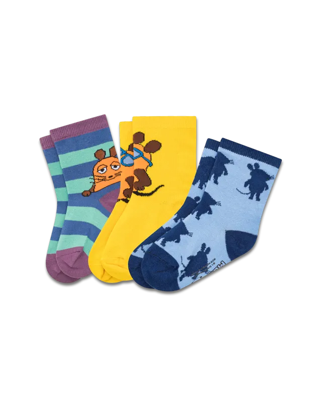 koaa – Die Maus – Socks 3er-Pack
