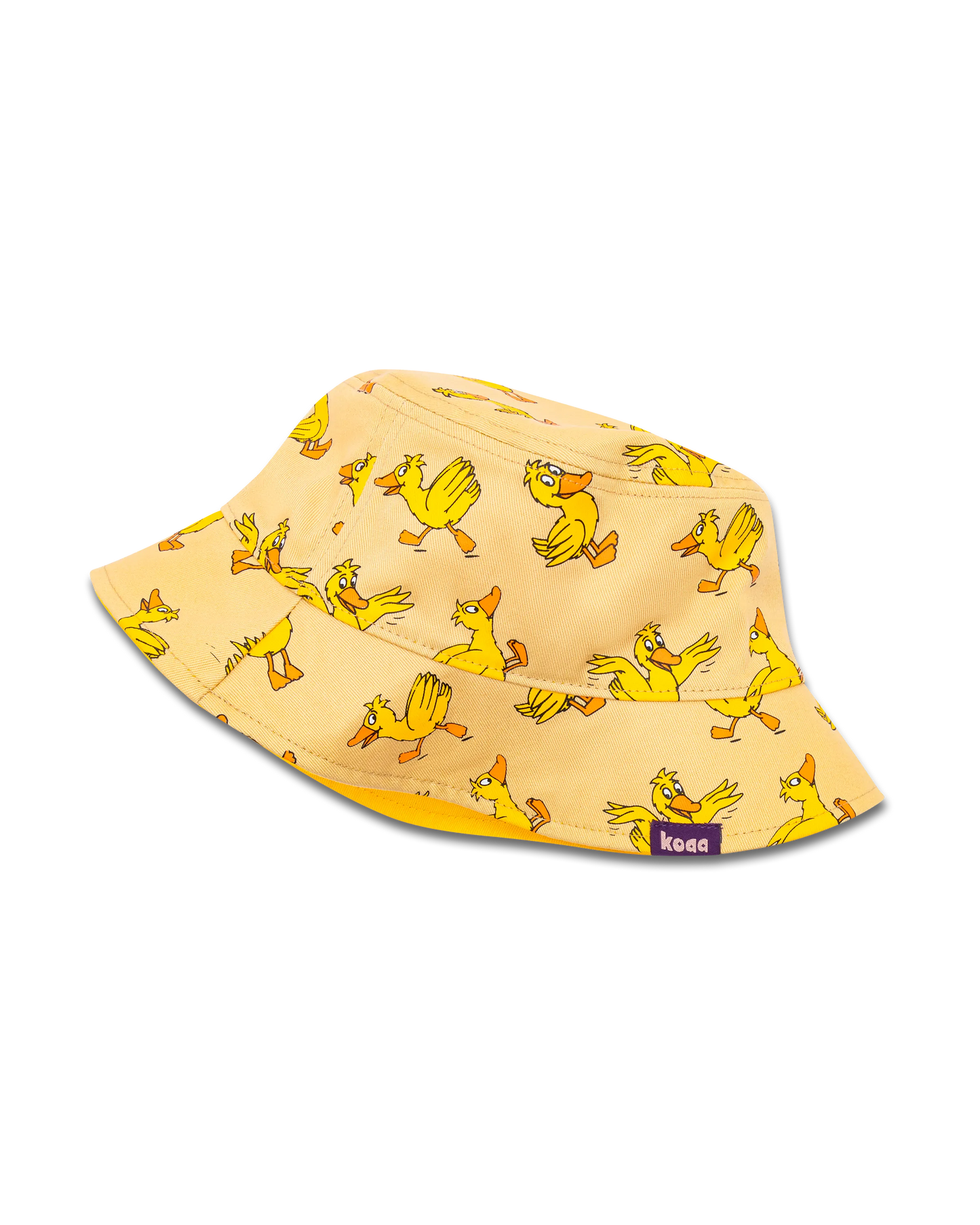 koaa – Die Ente "All Over" – Bucket Hat beige