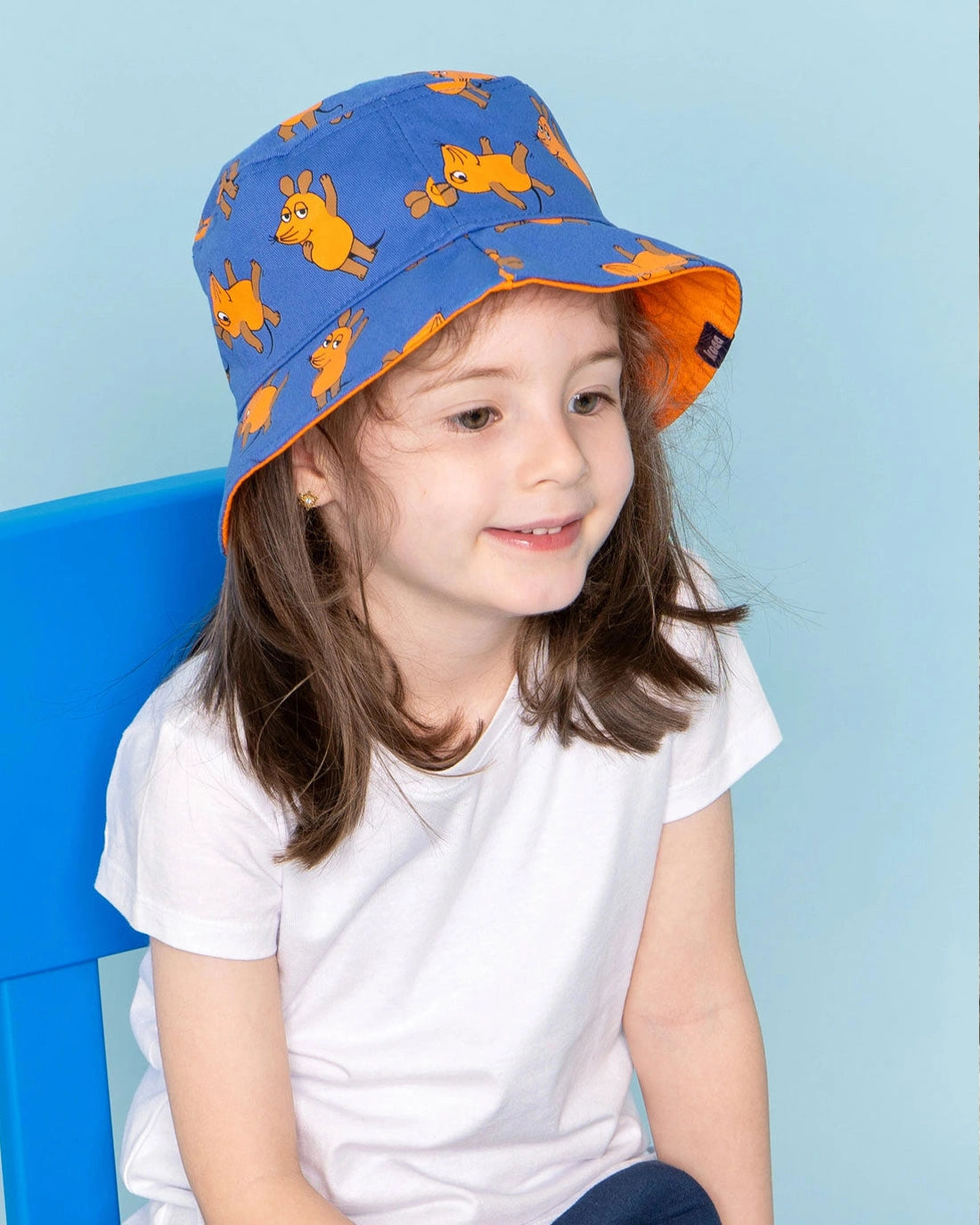 koaa – Die Maus "All Over" – Bucket Hat blue