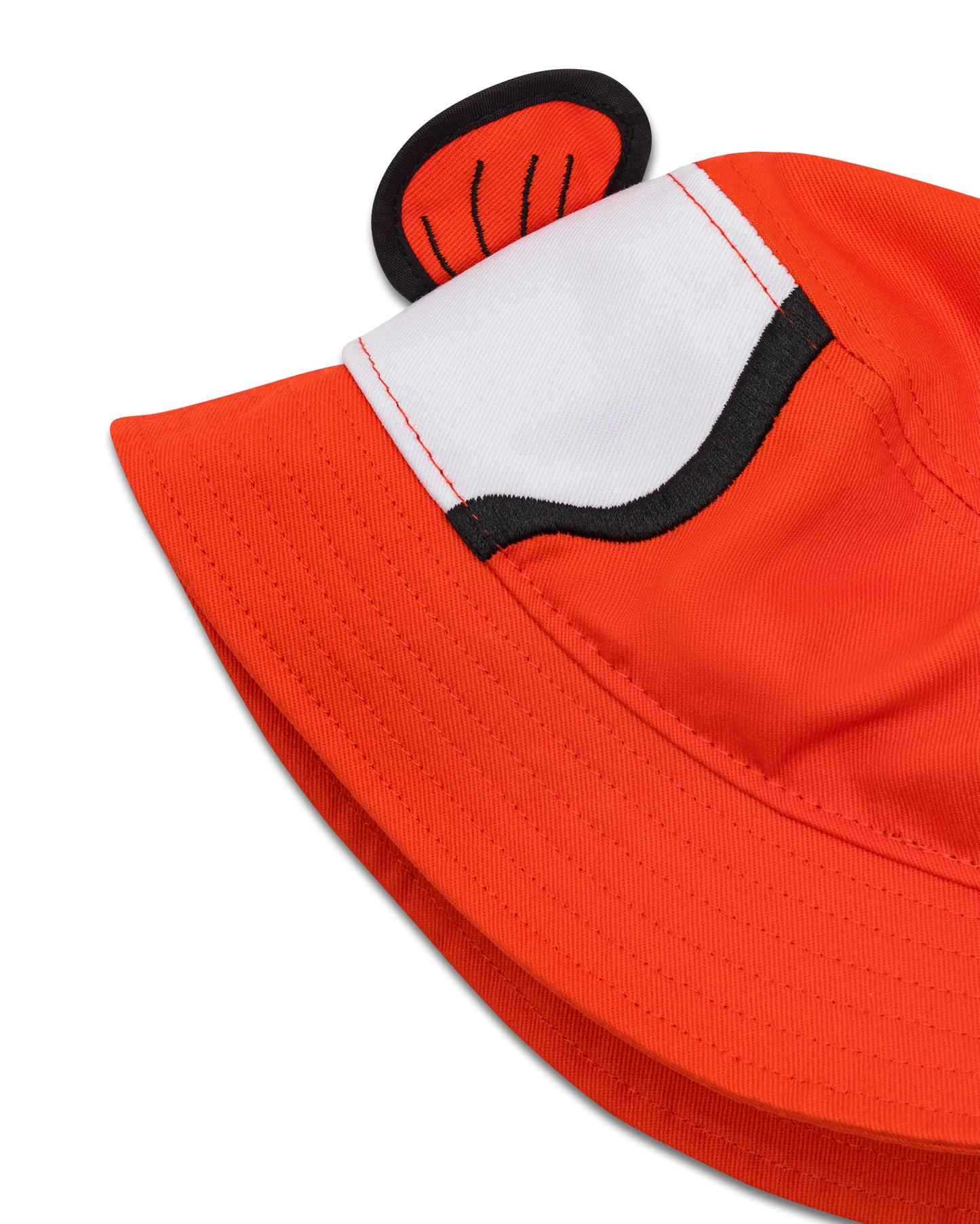 koaa – Clara der Clownfisch – Maskottchen Fischerhut orange