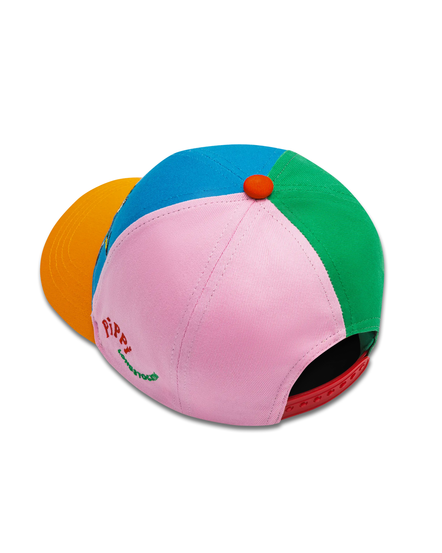 koaa – Pippi Langstrumpf “Kunterbunt” – Basecap blue/green/pink