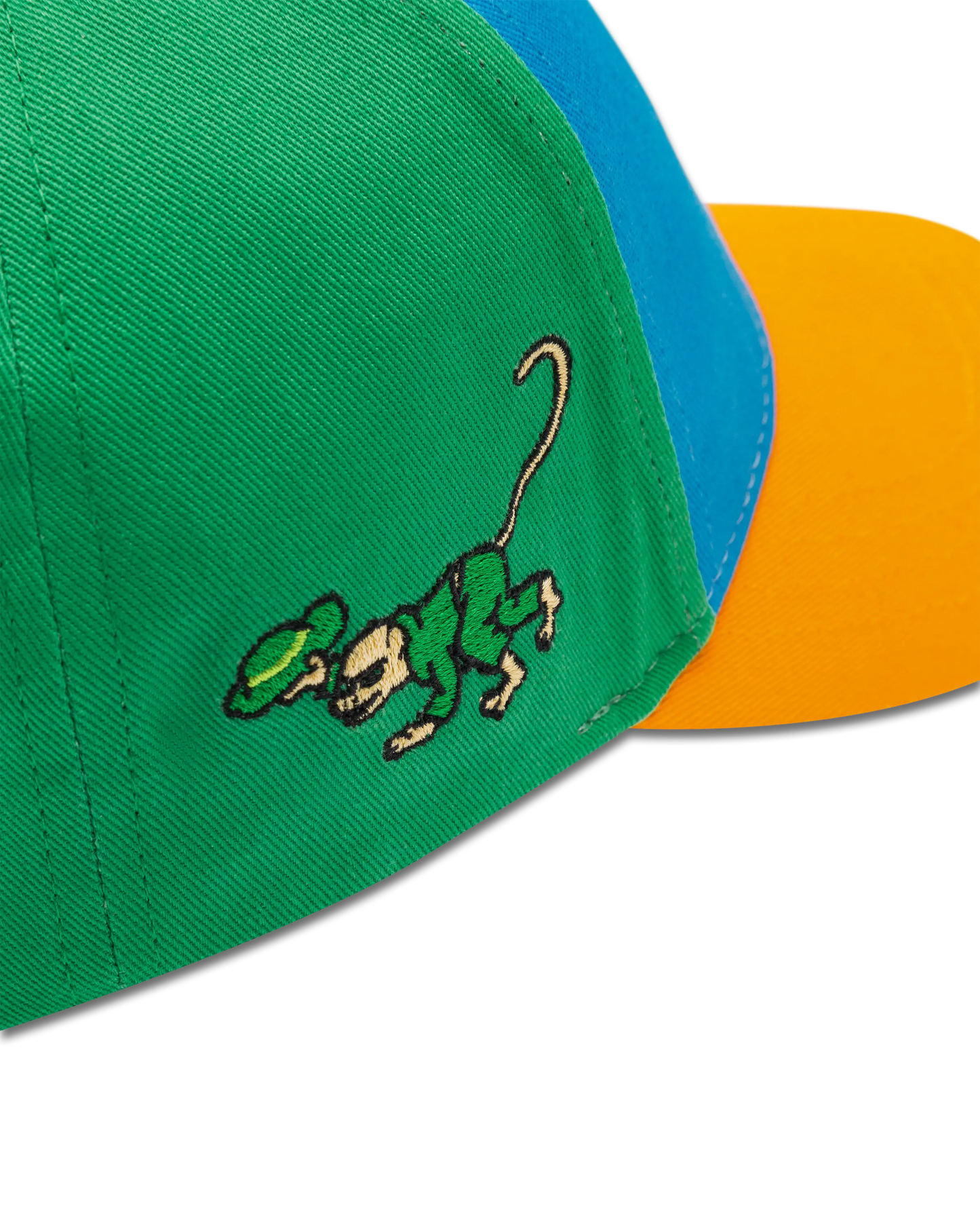 koaa – Pippi Langstrumpf “Kunterbunt” – Basecap blue/green/pink