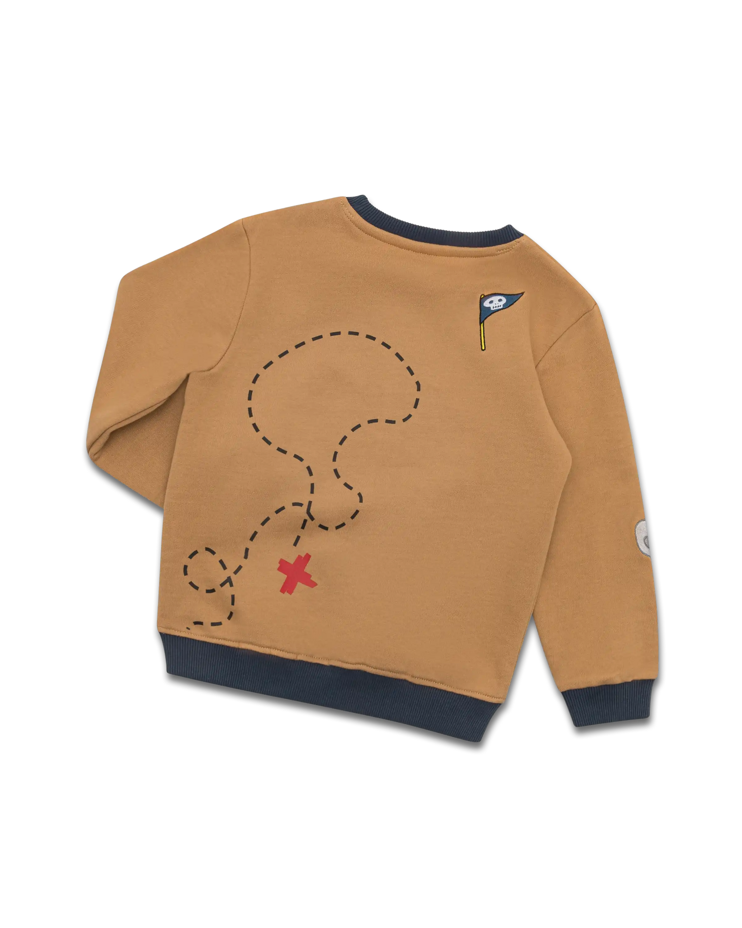 koaa – Die Maus “Pirat” – Sweater brown/navy