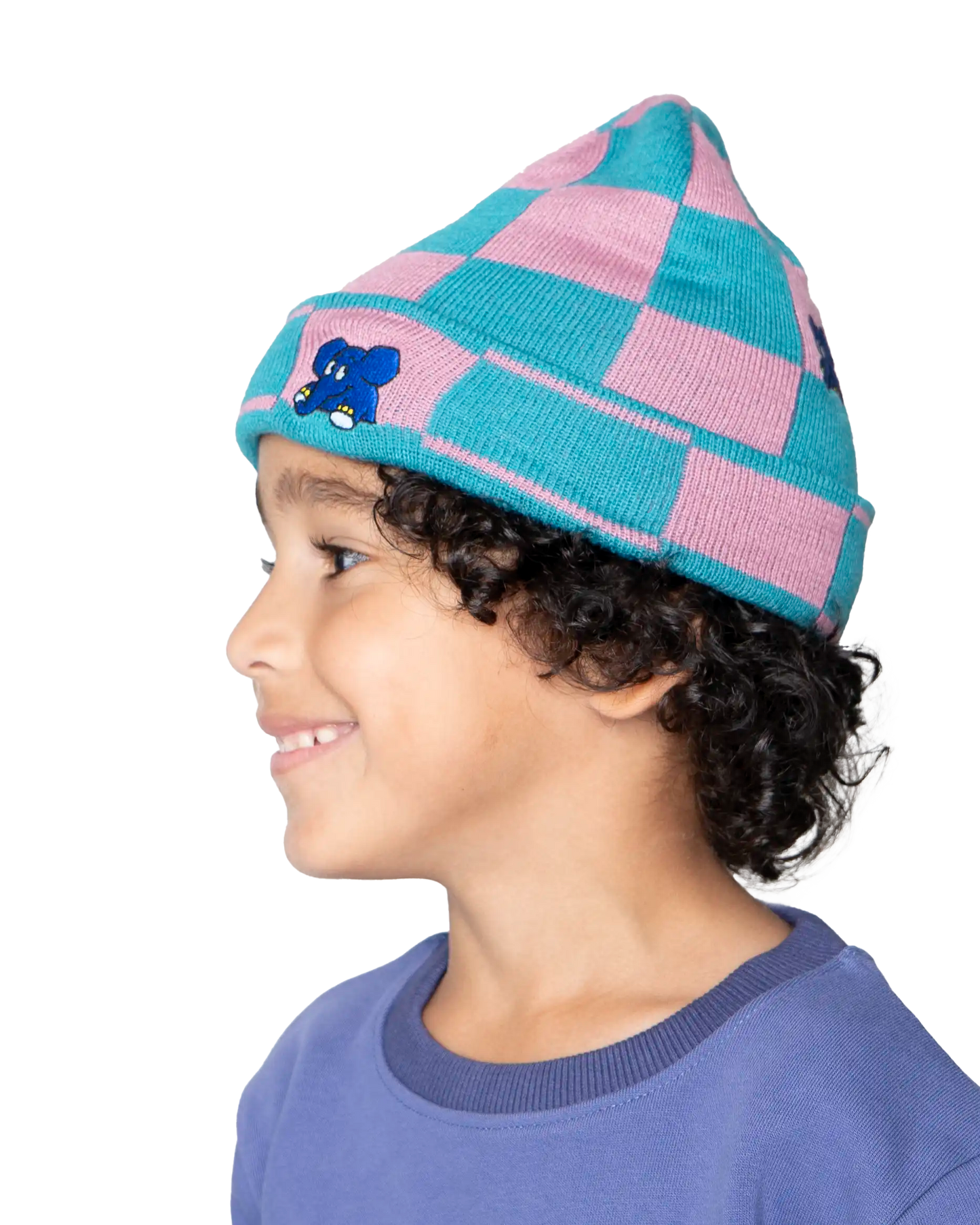 koaa – Der Elefant “Karo” – Beanie blue/pink