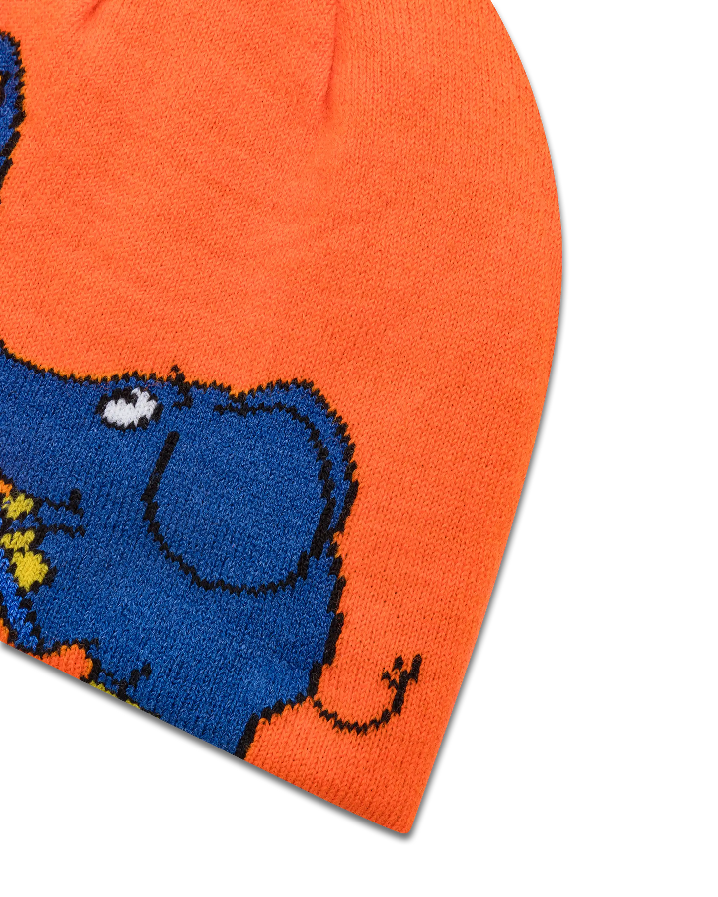 koaa – Der Elefant “Silhouette” – Reversible Beanie blue/orange/green
