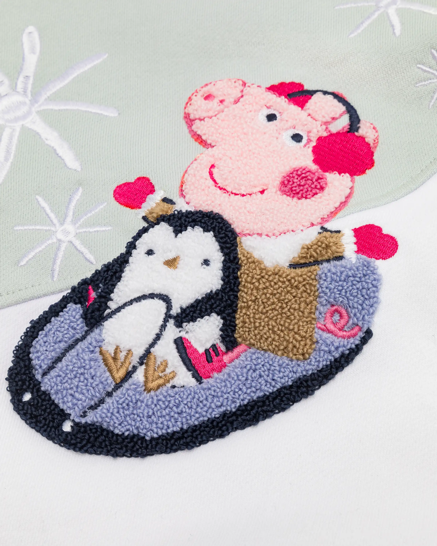 koaa – Peppa Wutz “Winter Time” – Sweater blue/white