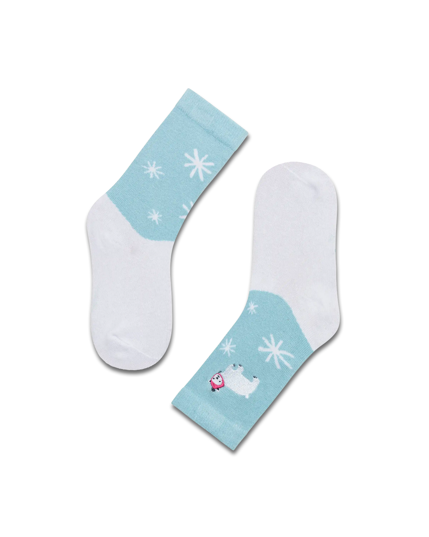 koaa – Peppa Wutz “Winter Time” – Easy Socks blue/white
