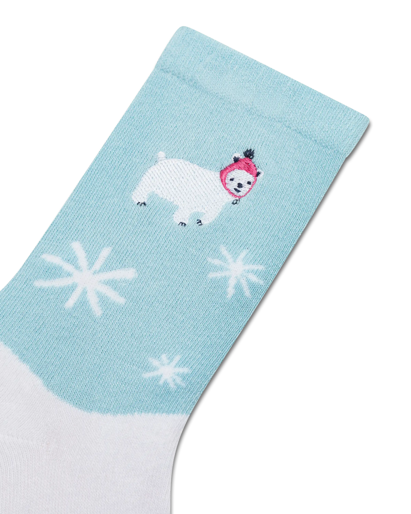 koaa – Peppa Wutz “Winter Time” – Easy Socks blue/white