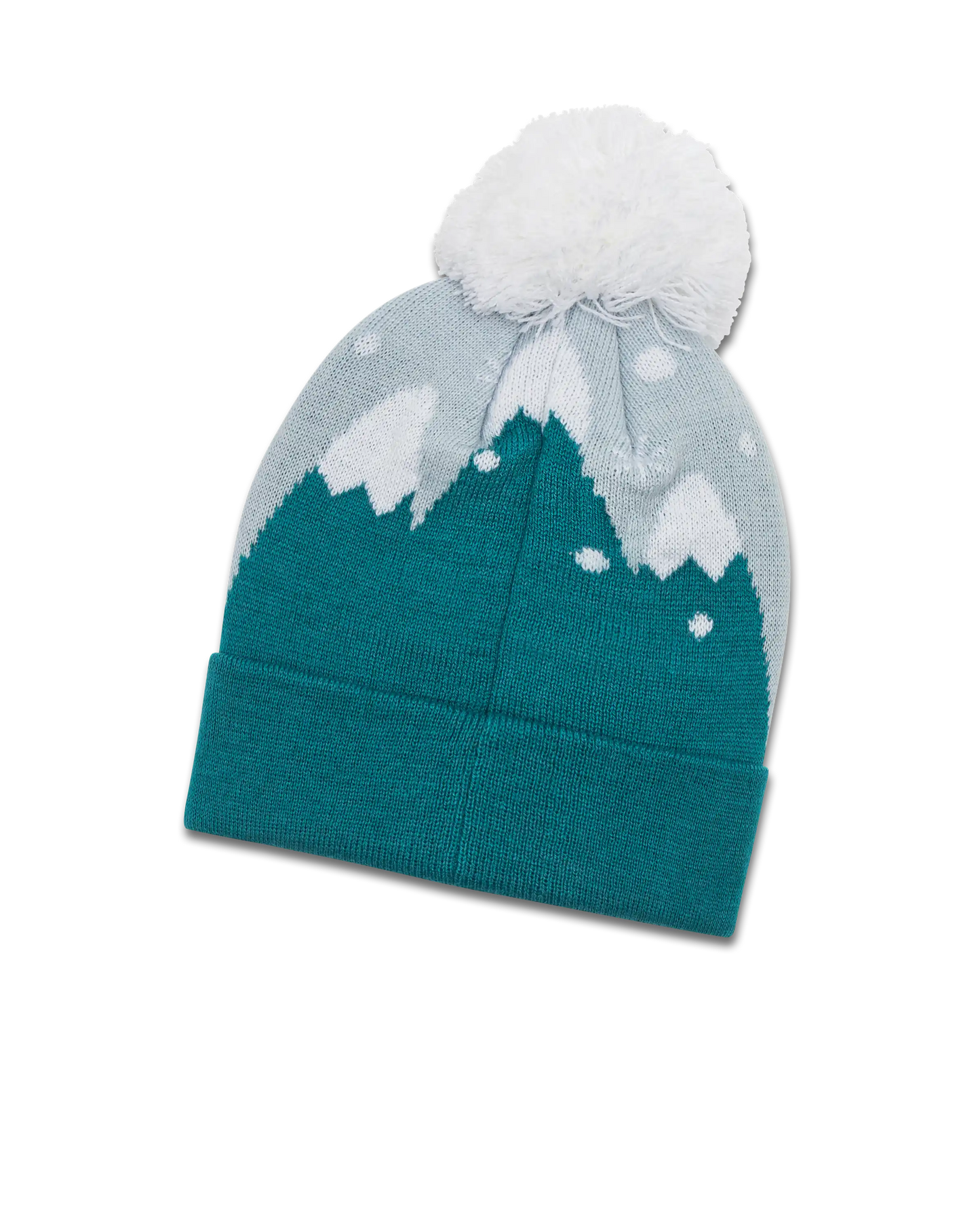 koaa – Peppa Wutz “Winter Time” – Bobble Beanie blue/white/green