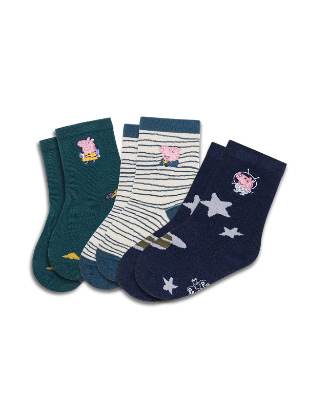 koaa – Peppa & George - Socks 3er-Pack