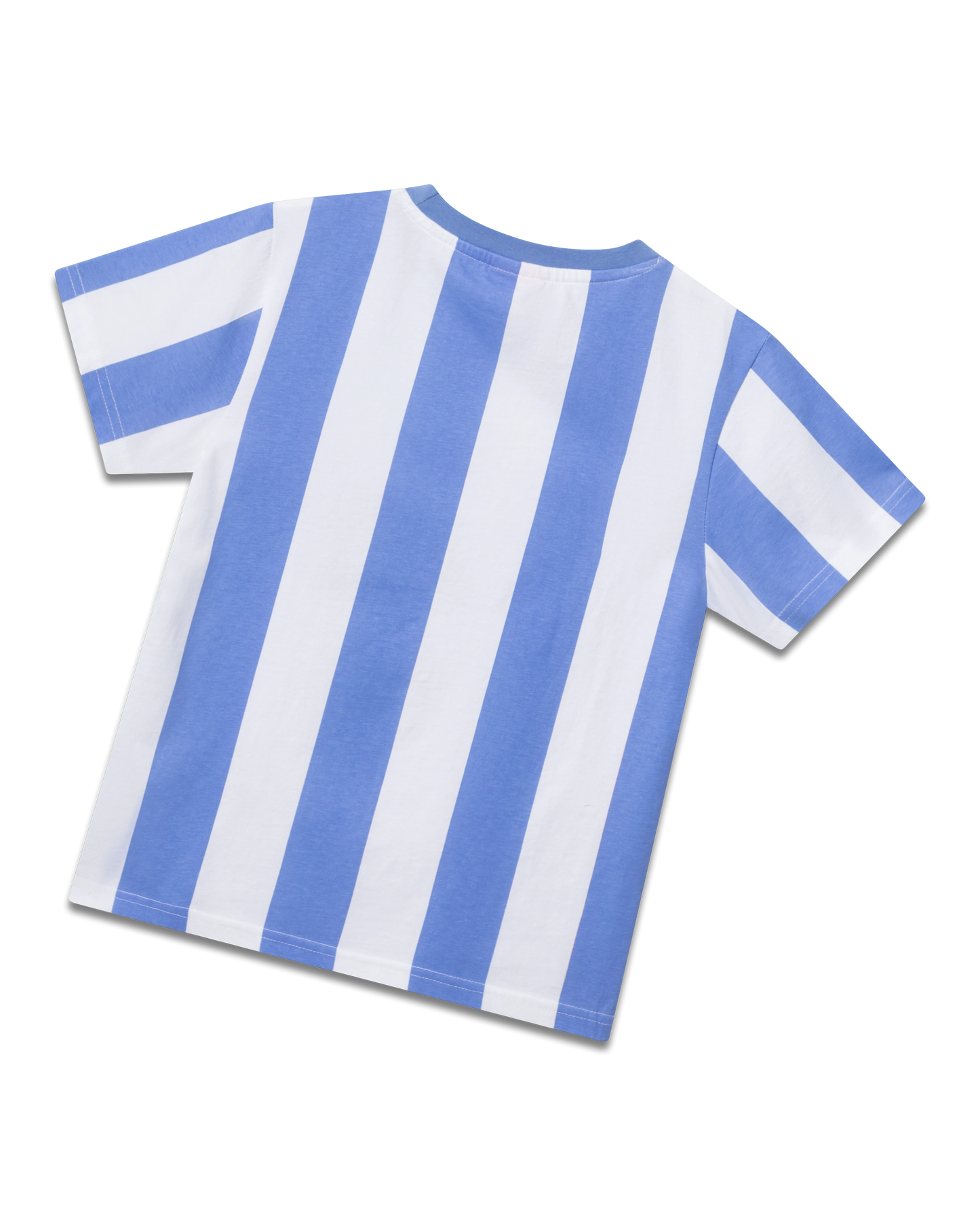 koaa – Shaun das Schaf “Smile” Stripes – T-Shirt blue