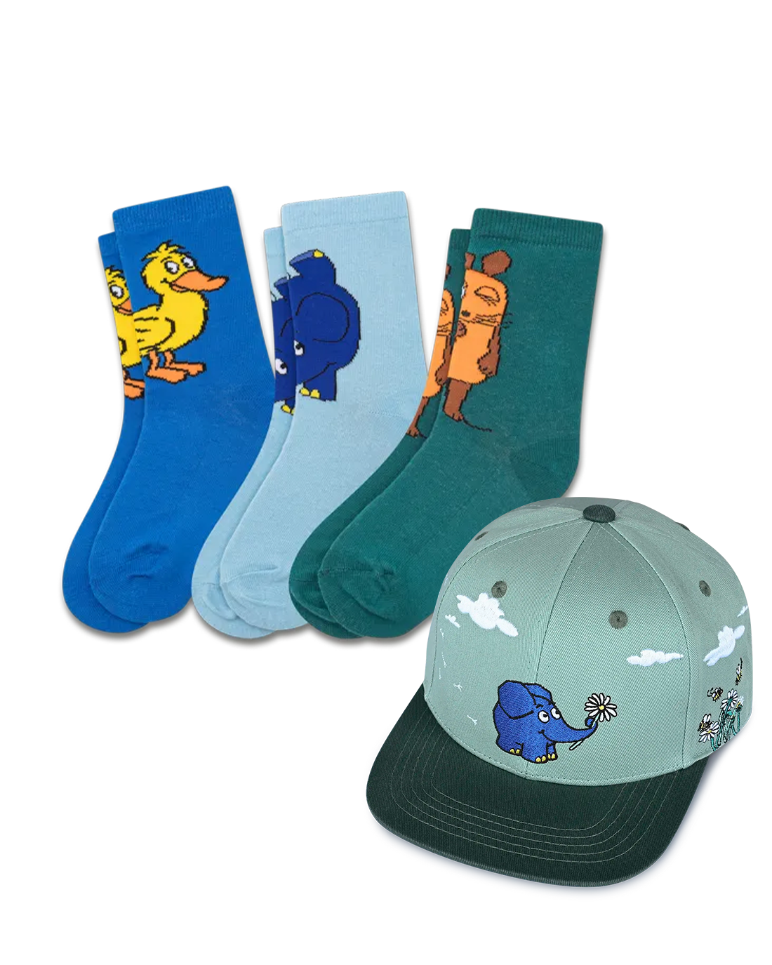 Die Maus Frühling Set "Der Elefant Frühling + Große Freunde"