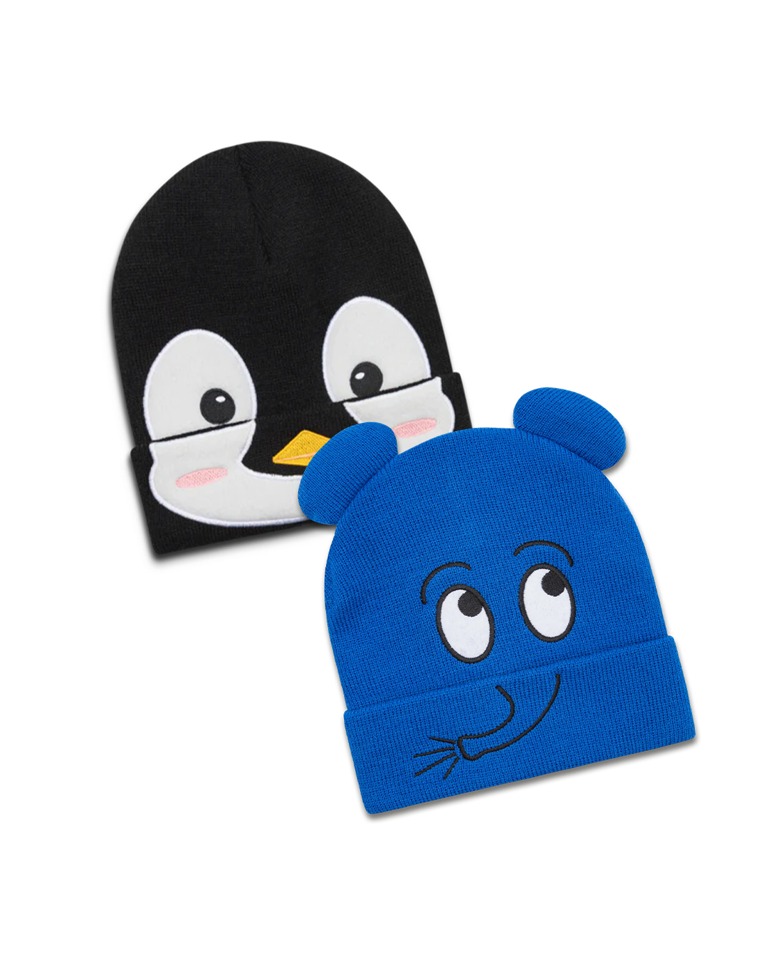 Halloween & Karneval/Fasching Set "Elefant Mascot + Pingu Mascot Beanie"