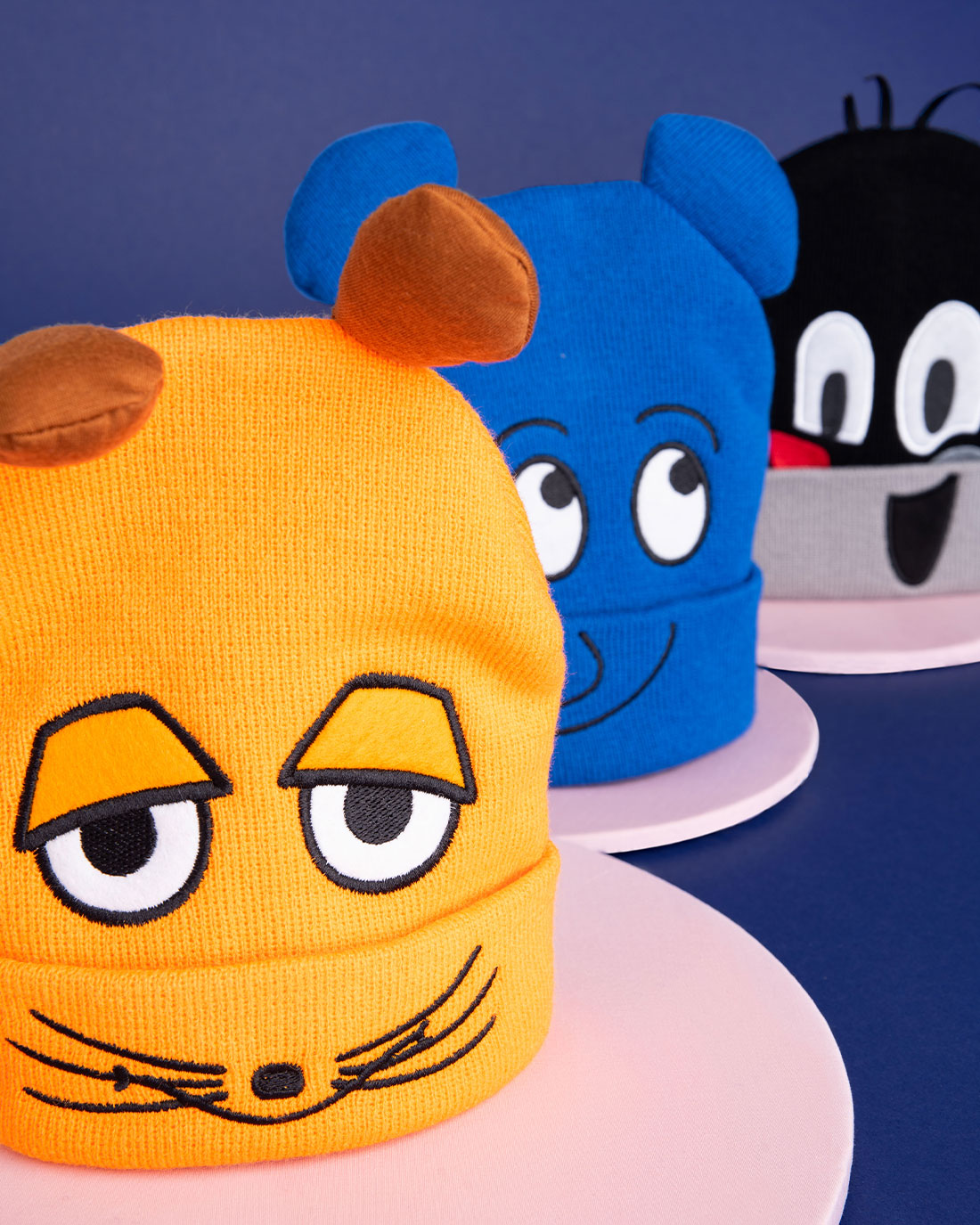 Halloween & Karneval/Fasching Sets "Die Maus, Der Elefant & Der kleine Maulwurf Mascot Beanie"