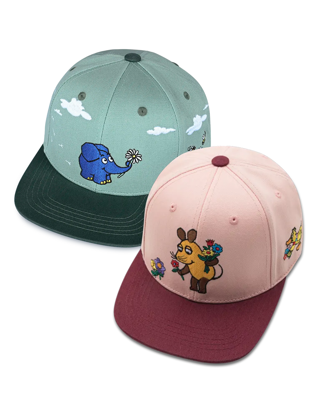 Die Maus Frühling Set "Maus & Elefant Frühling Cap"