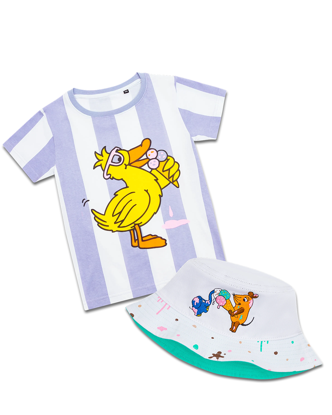 Die Maus, Elefant & Ente Sommer Set "Ice Cream"