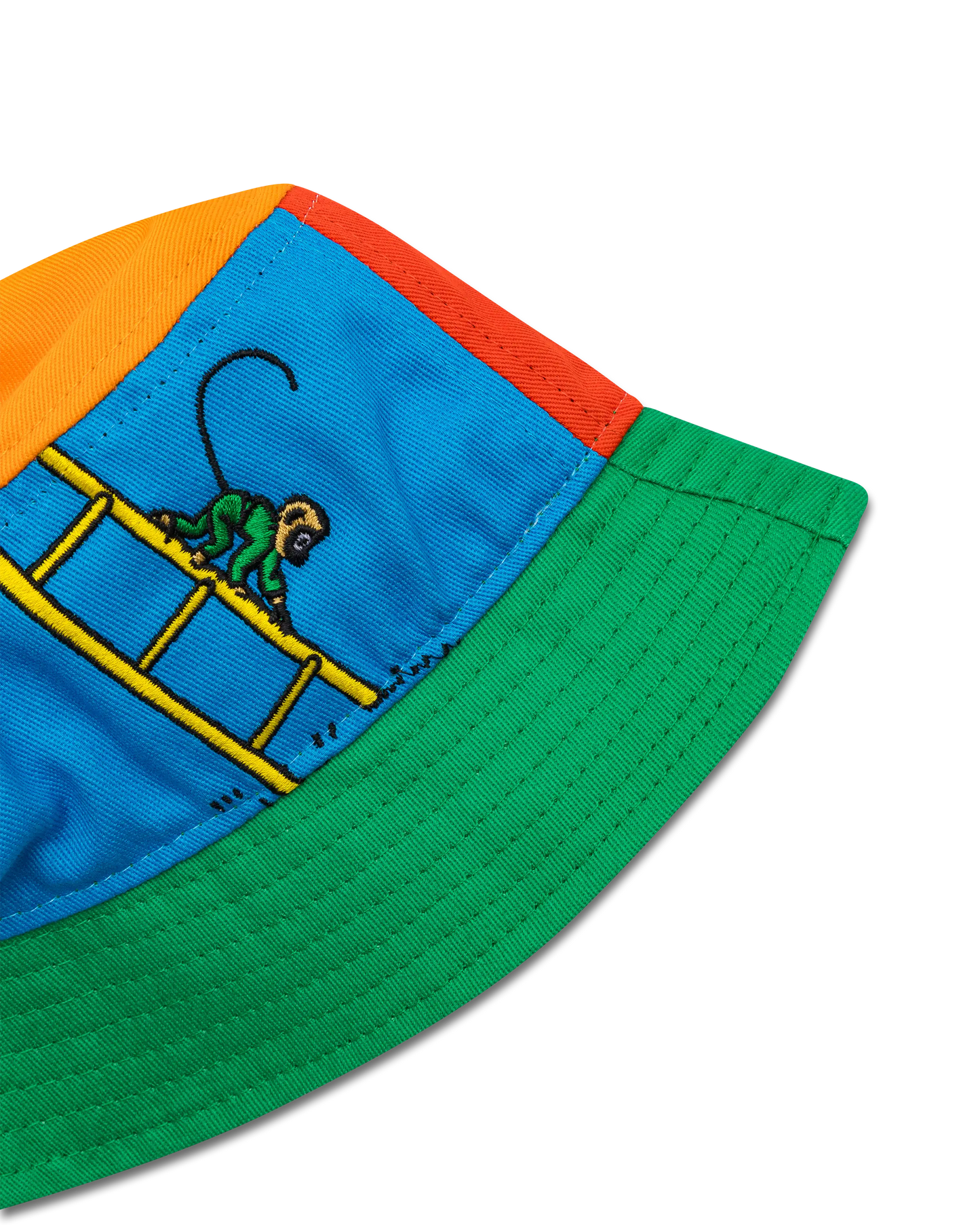 koaa – Pippi Langstrumpf "Auf und Ab" – Bucket Hat blue/red/green/orange