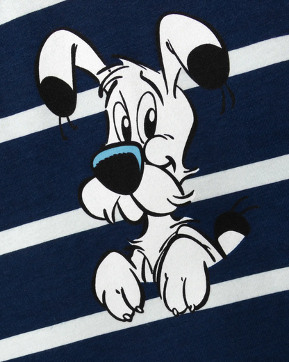 koaa – Idefix "Guck Guck" Stripes – Longsleeve blue