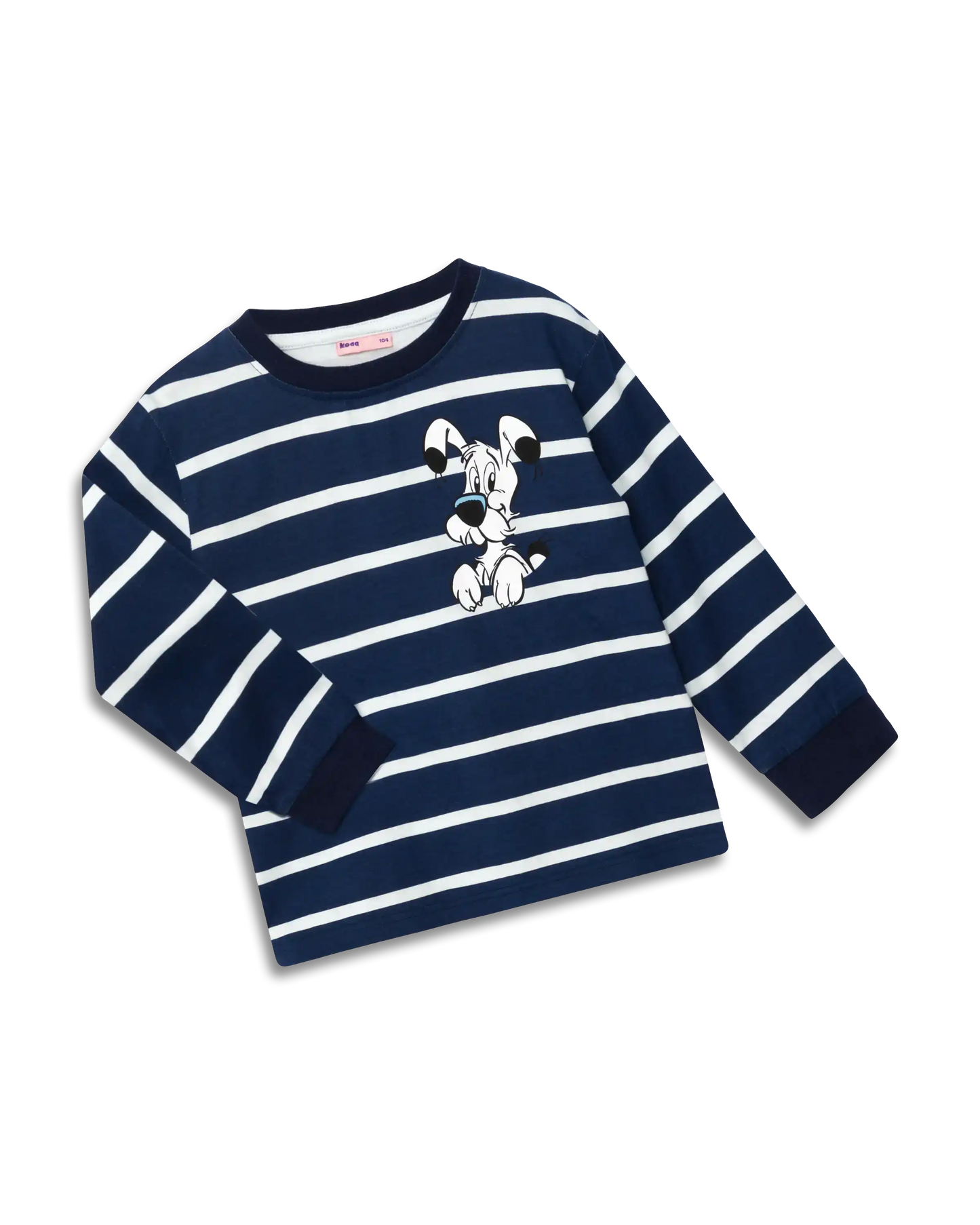 koaa – Idefix "Guck Guck" Stripes – Longsleeve blue