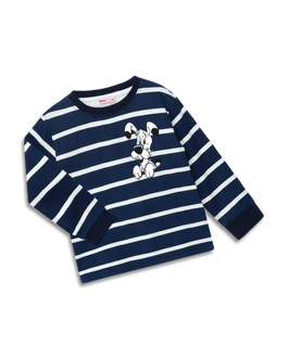 koaa – Idefix "Guck Guck" Stripes – Longsleeve blue