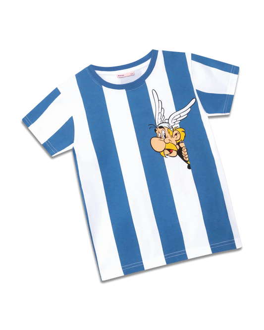 koaa – Asterix and Obelix "Peek-a-Boo" Stripes – T-Shirts blue