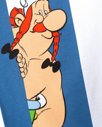 koaa – Asterix and Obelix "Peek-a-Boo" Stripes – T-Shirts blue