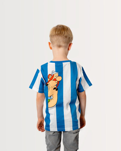 koaa – Asterix and Obelix "Peek-a-Boo" Stripes – T-Shirts blue