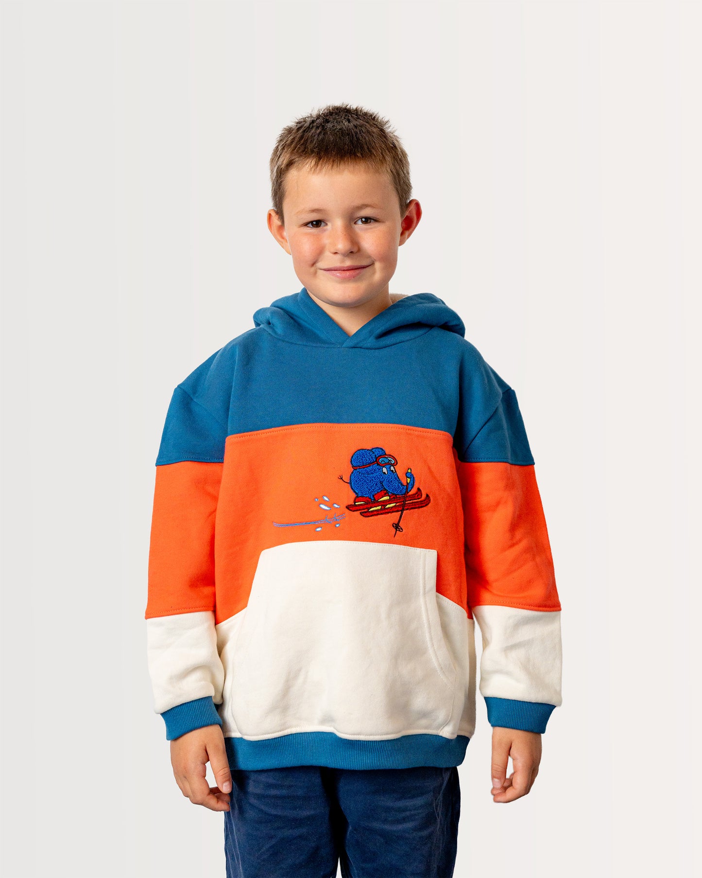 koaa – Maus & Elefant "Pistenspaß" – Hoodie multicolor