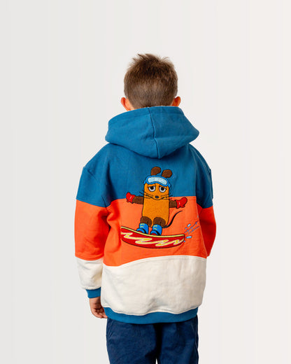 koaa – Maus & Elefant "Pistenspaß" – Hoodie multicolor