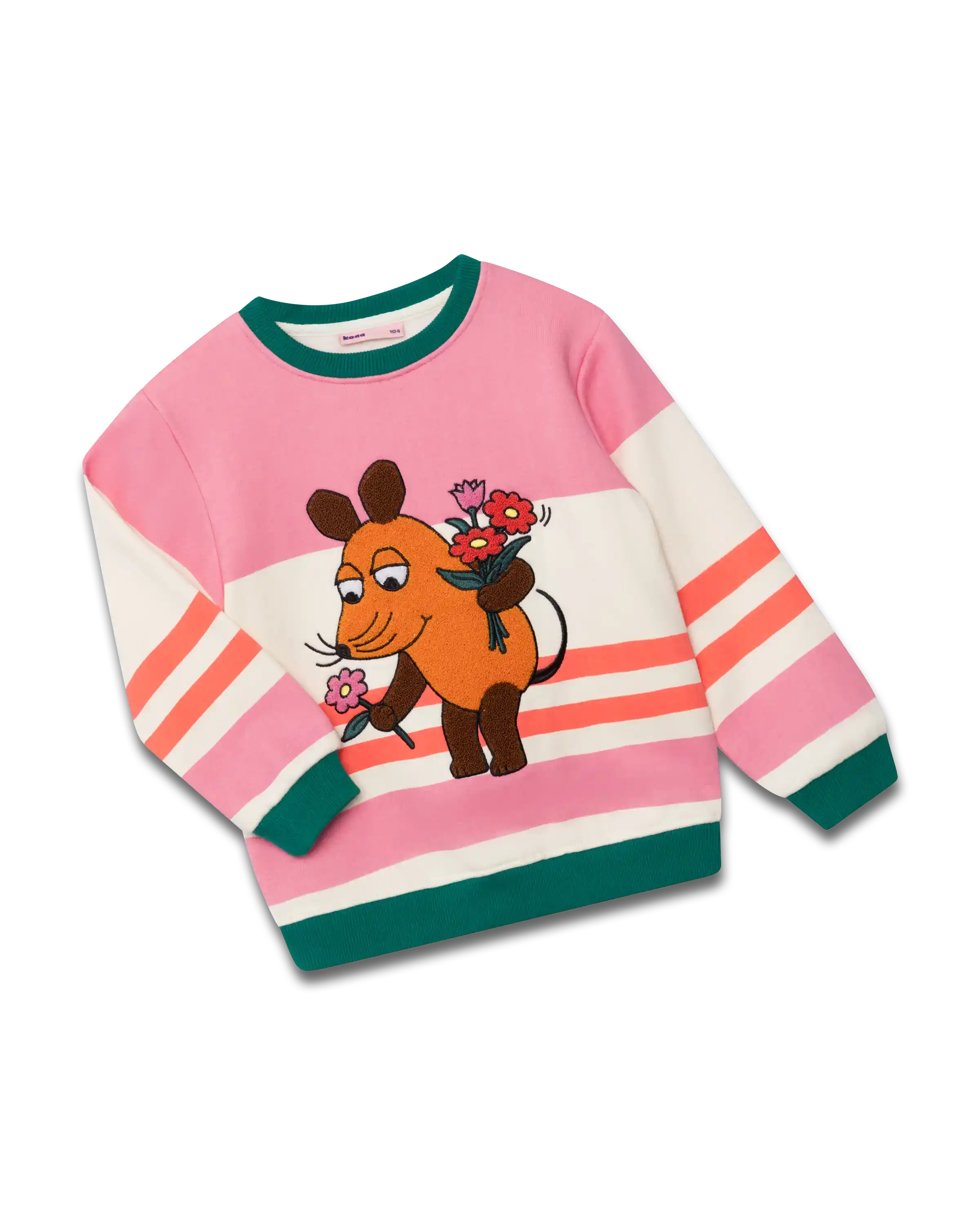koaa – Maus “Frühling” – Sweatshirt multicolor
