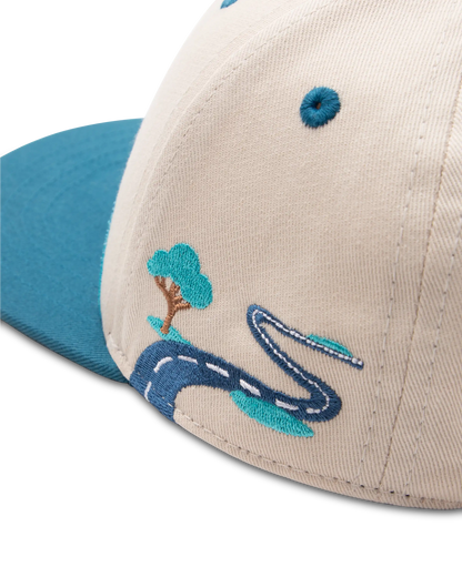 koaa – Unser Sandmännchen “On The Road” – Snapback beige/blue