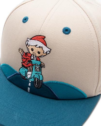 koaa – Unser Sandmännchen “On The Road” – Snapback beige/blue