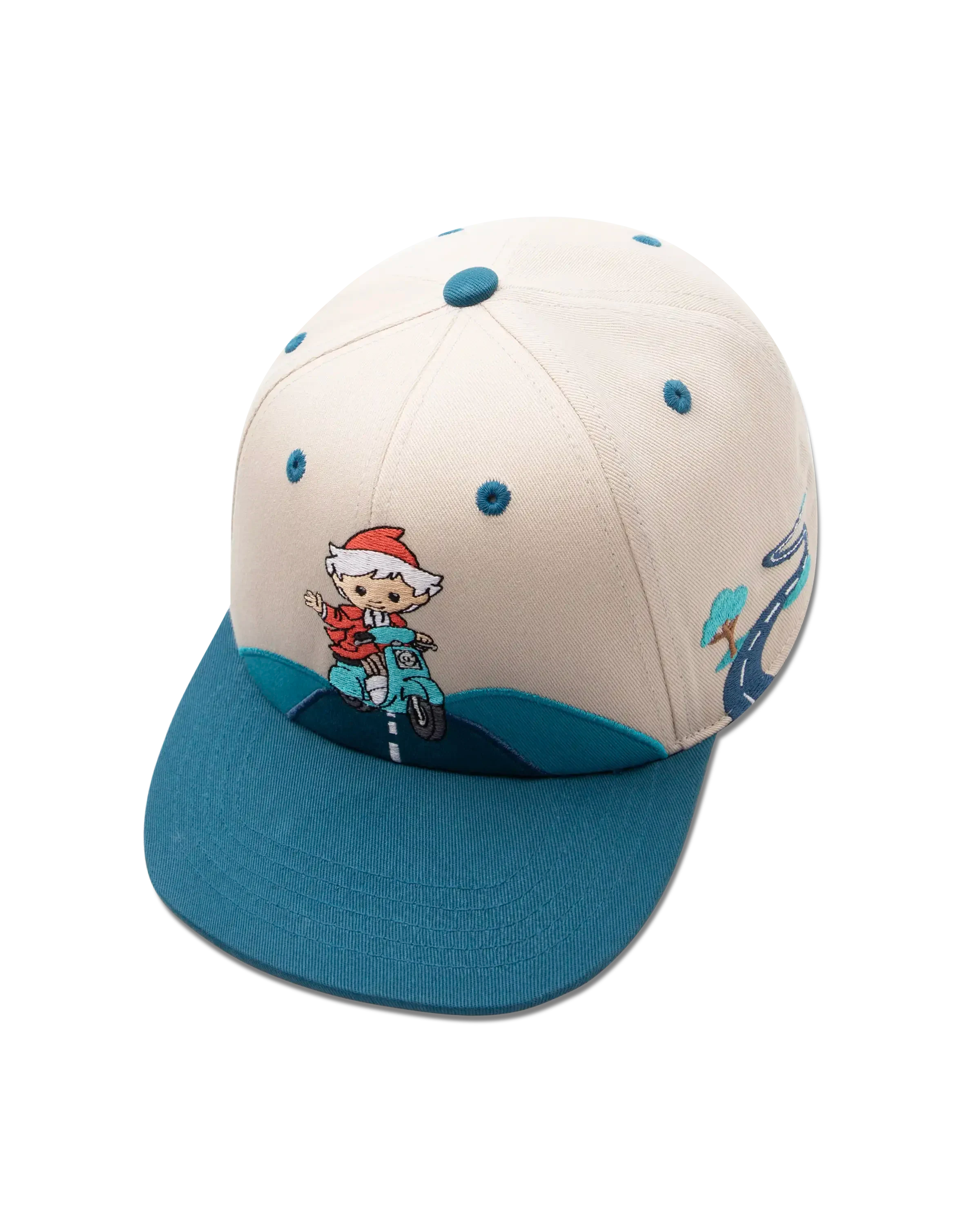 koaa – Unser Sandmännchen “On The Road” – Snapback beige/blue