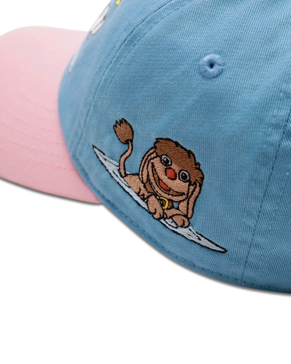 koaa – Our Little Sandman “Schnatterinchen Badespaß” – Polo Cap blue/pink 